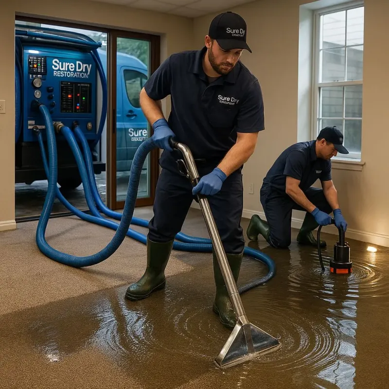 Water Extraction and Removal process in Jacksonville Beach, FL